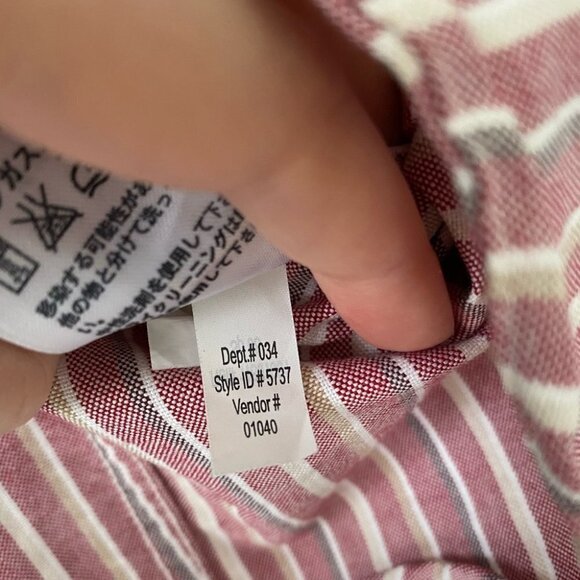 EDDIE Bauer Relaxed Fit Cotton Button Down Shirt, Men’s Size Tall Large - Picture 3 of 8